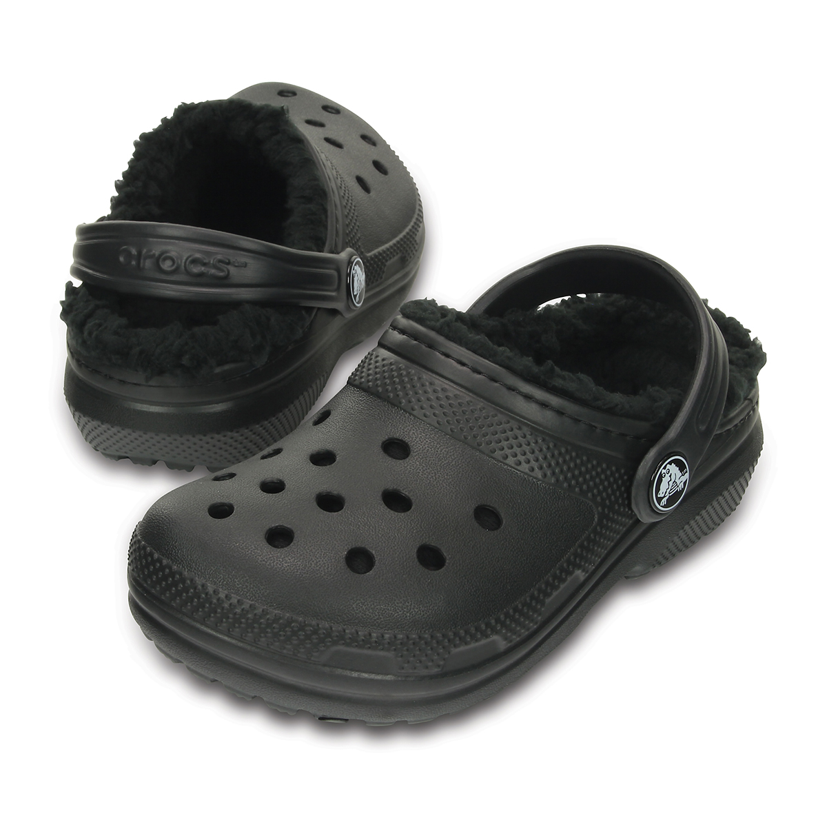 fuzzy crocs size 6 womens