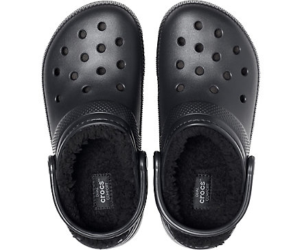 womens glitter lined crocs