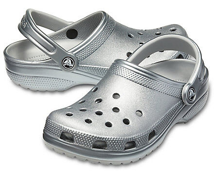 crocs adult classic metallic clog