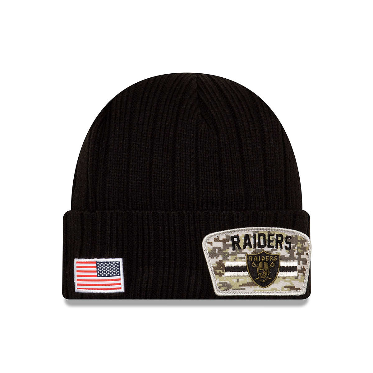 las vegas raiders salute to service hat
