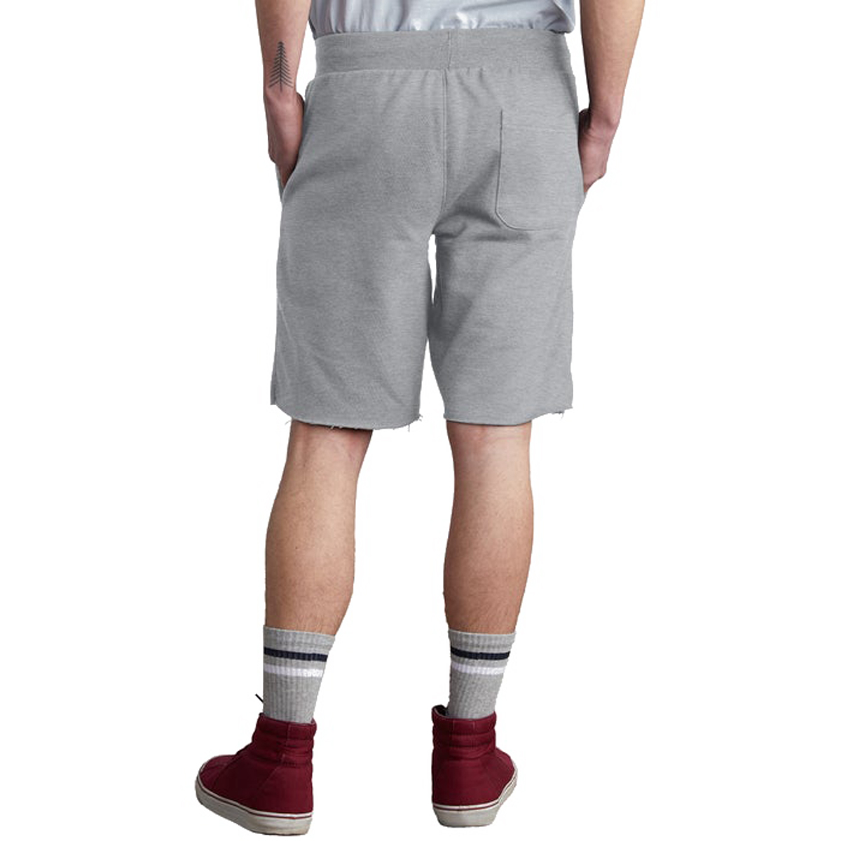 champion reverse weave cut off short