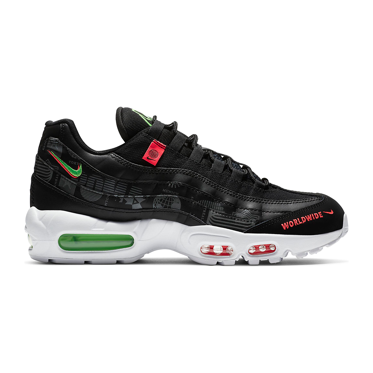 men's nike air max 95 se worldwide casual shoes