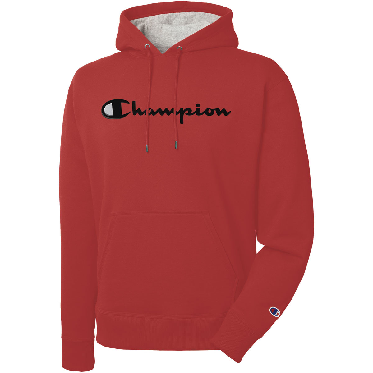 champion powerblend script hoodie