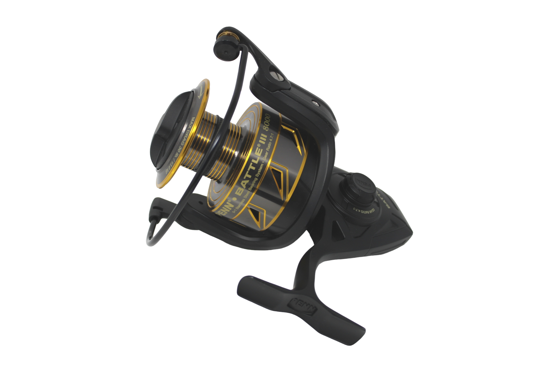 penn battle 8000 spinning reel Penn Battle 8000 III Spinning Reel with 4.7:1 Gear Ratio, BTLIII8000  31324199989| eBay