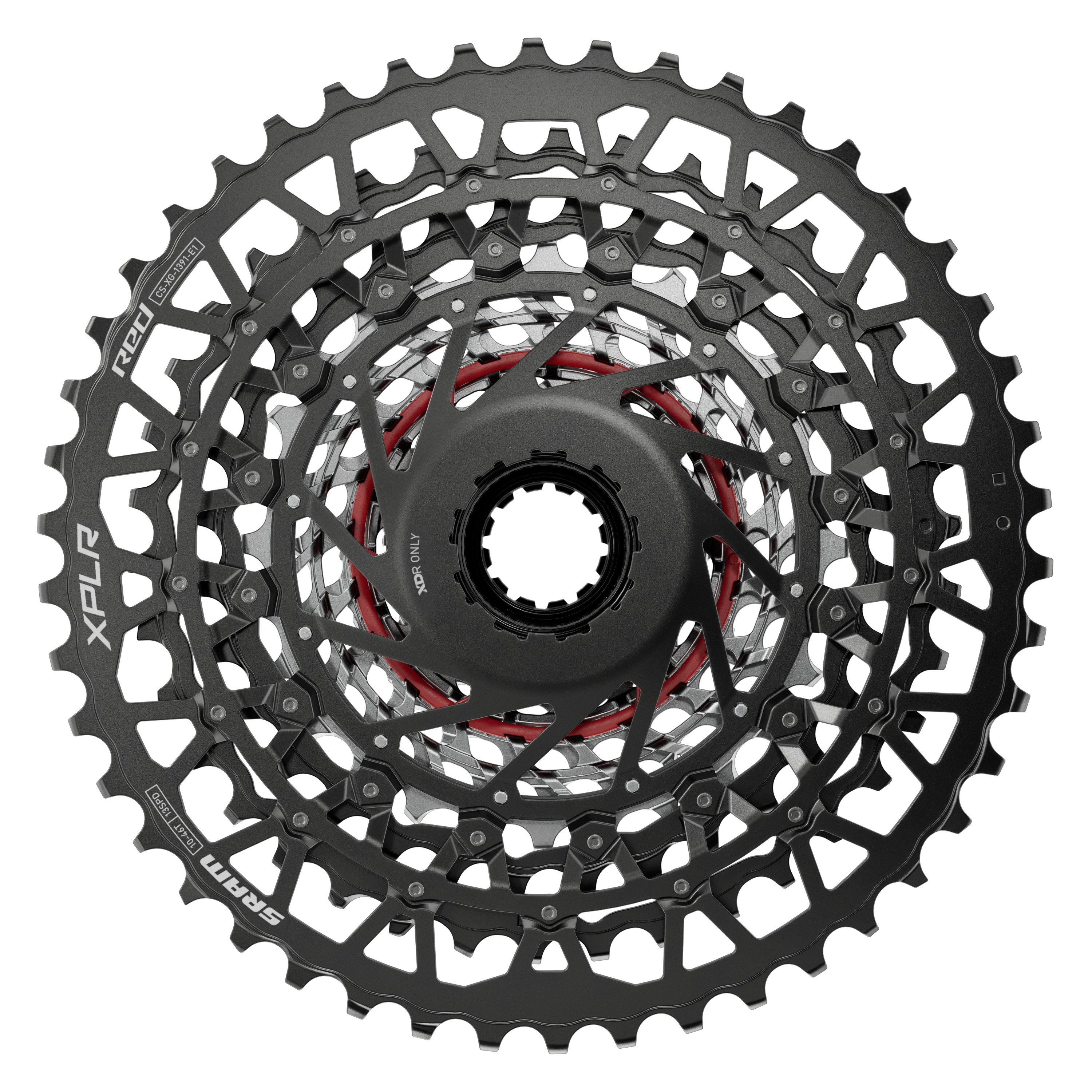 SRAM RED XPLR XG-1391 13-Speed Gravel Cassette 10-46t with Lightweight XDR Drive - Picture 3 of 4