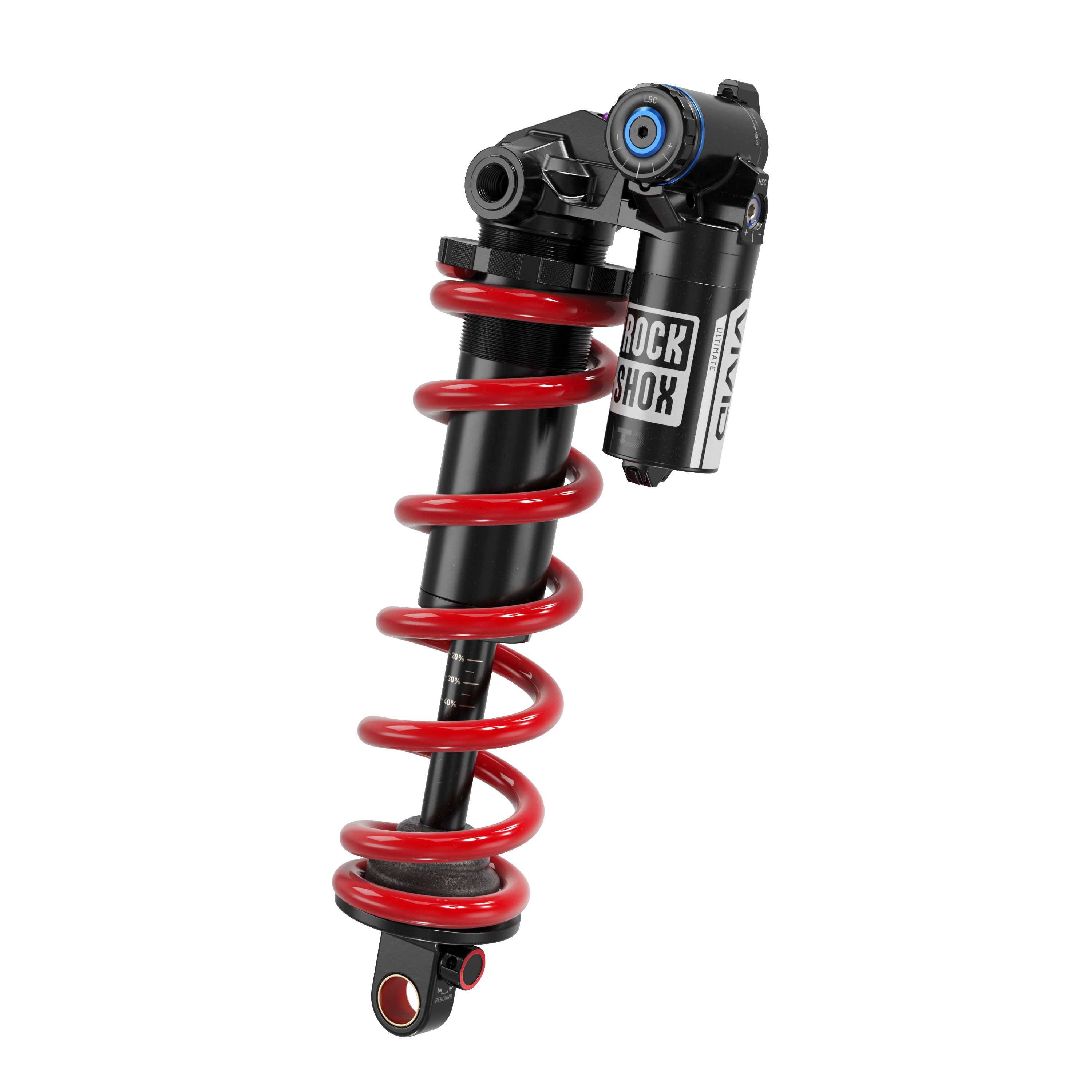 RockShox Vivid Coil Ultimate RC2T Rear Shock - 190 x 45 mm