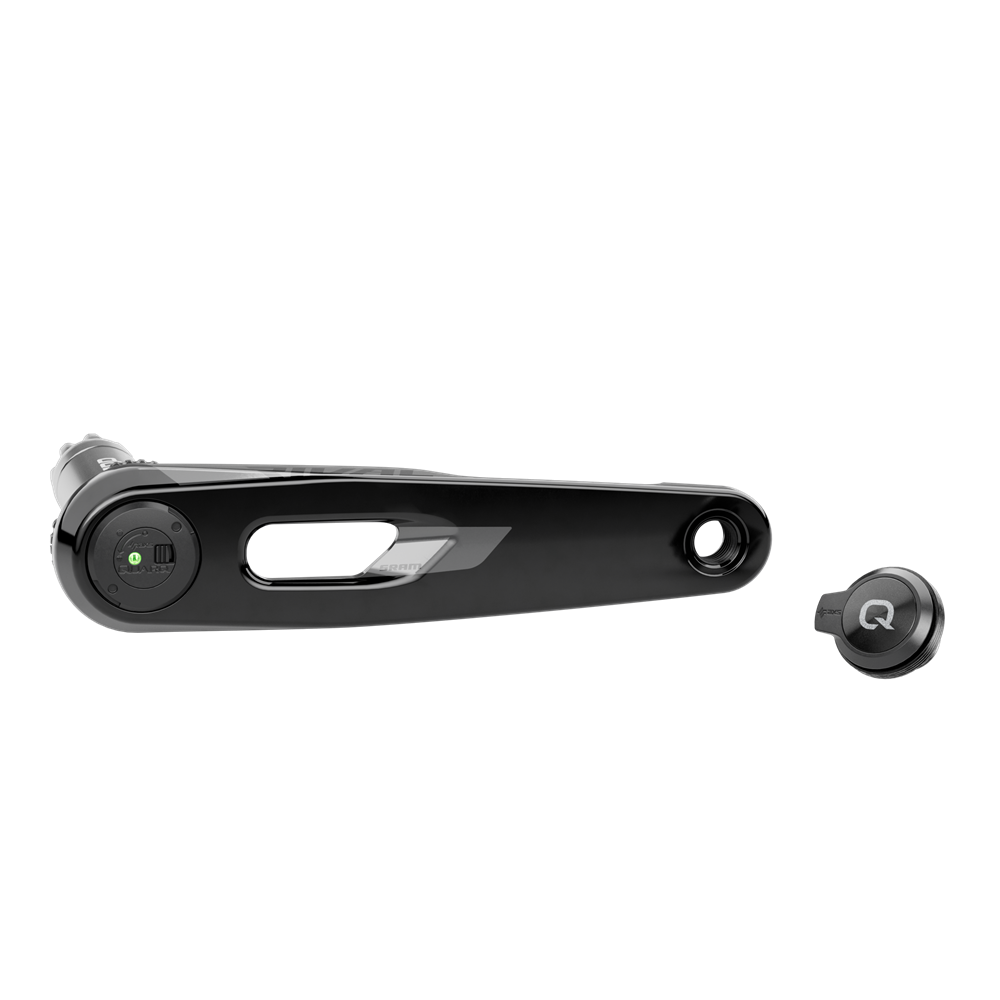 パーツ SRAM Rival AXS LeftCrank Power Meter DUB SRAM Rival AXS Crankarm Power Meter Upgrade (Black) (DUB Spindle
