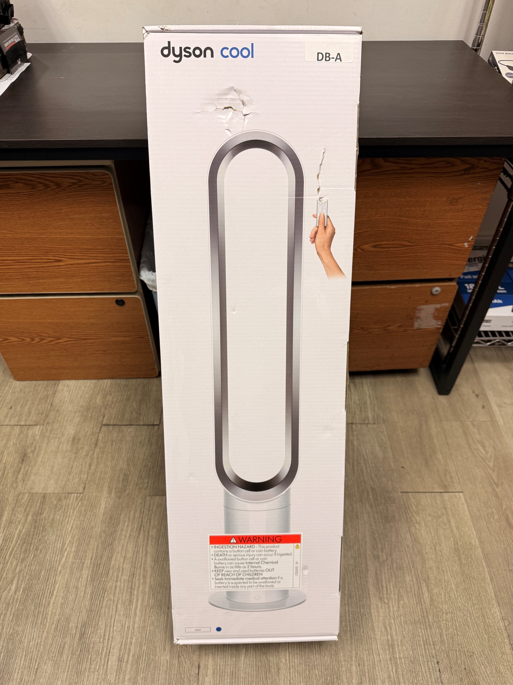 Dyson Cool™ Tower Fan AM07 White/Silver Large