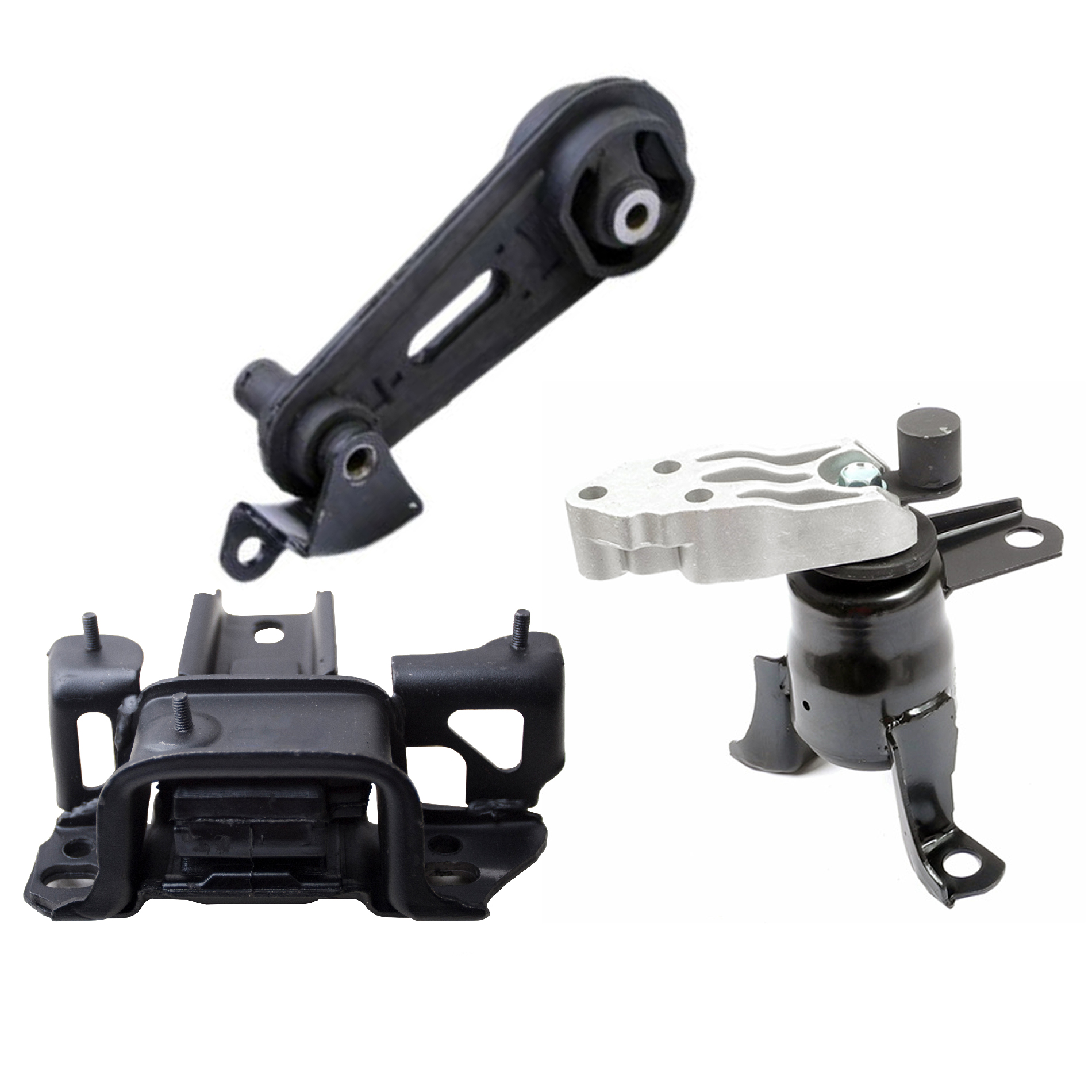 For 20112014 Mazda 2 1.5L Set 3PCS Engine Motor & Automatic