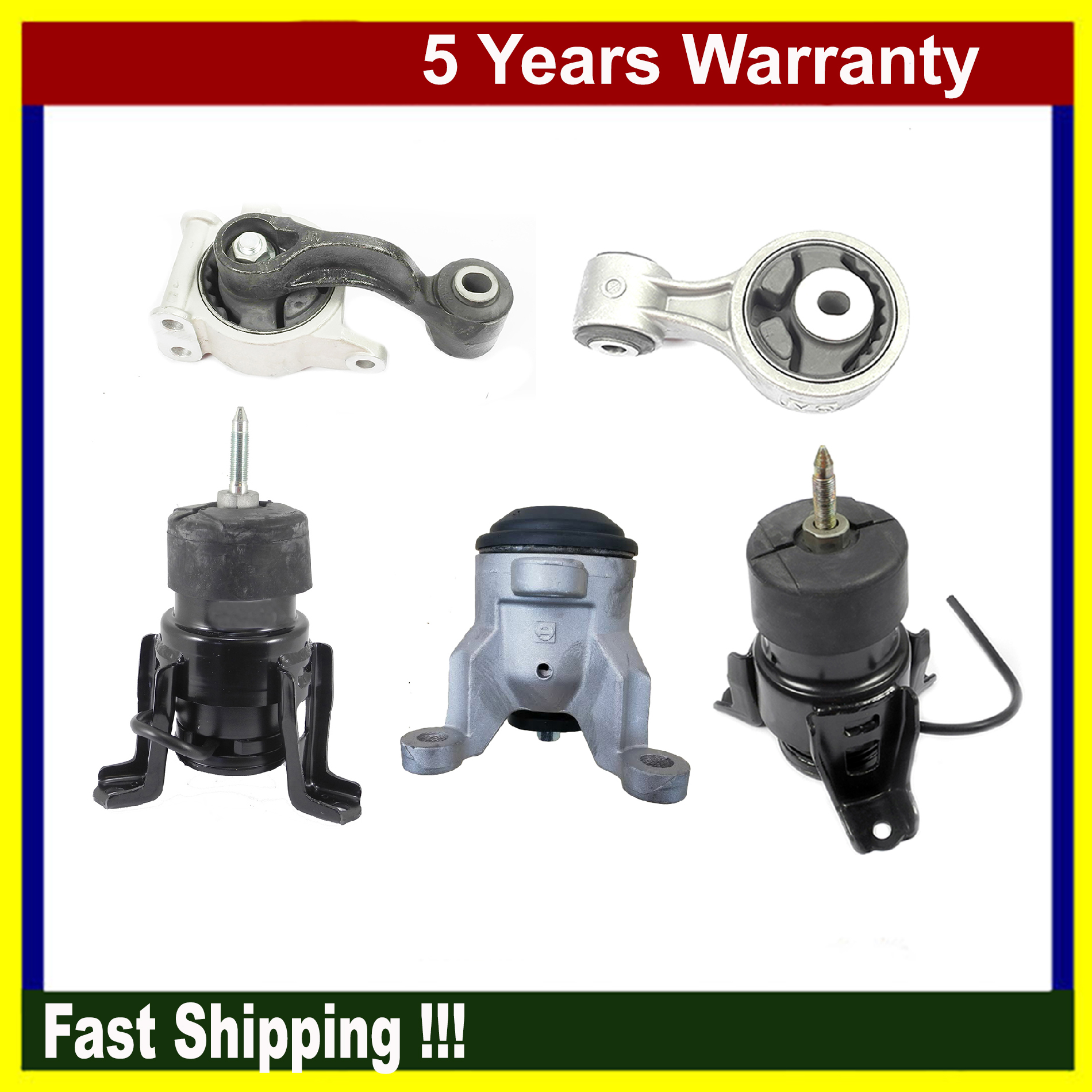 Engine Motor & Torque Strut Mount New For Nissan Altima Maxima 3.5L Set of 5PCS eBay