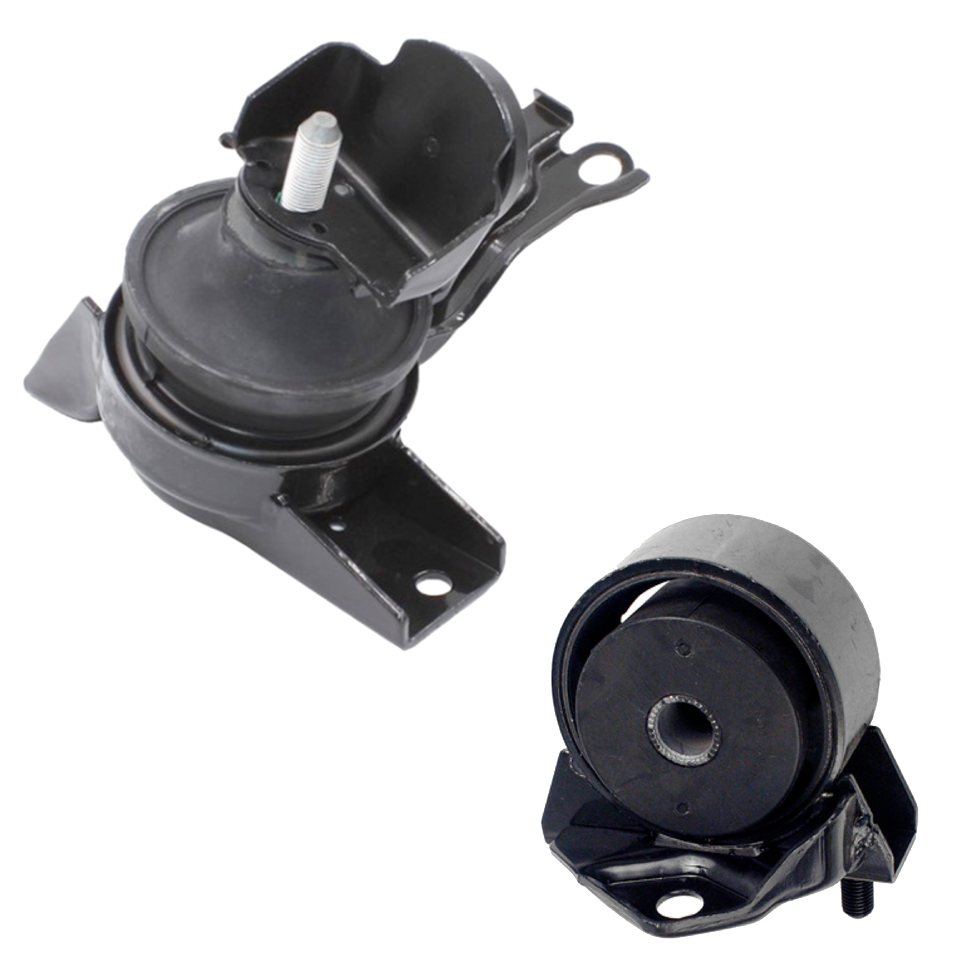 For 01 Hyundai Elantra 2.0L Set 2PCS Engine Motor Mount with Manual