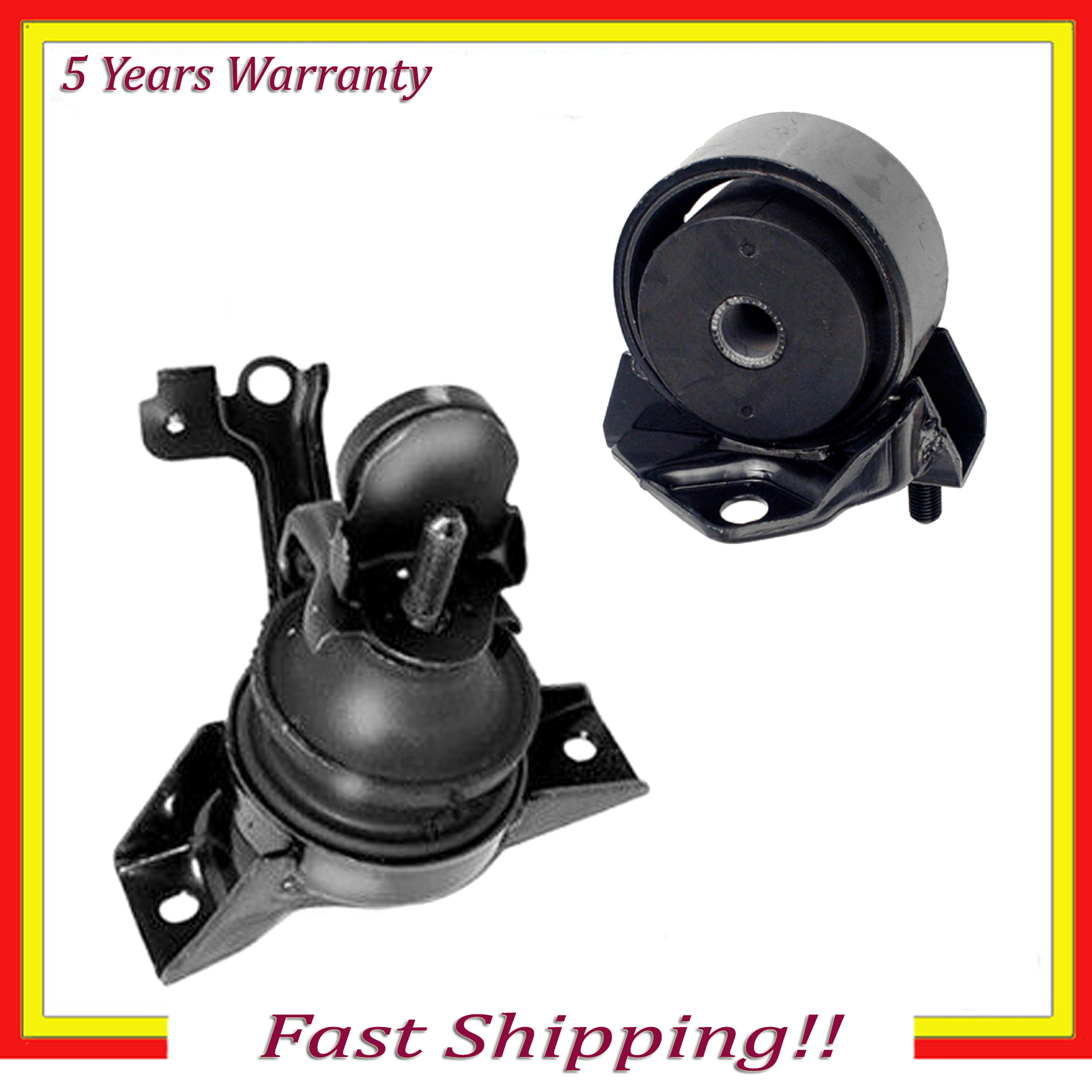 Engine Motor Mount with Manual Transmission For 01 Hyundai Elantra 2.0L Set 2PCS eBay
