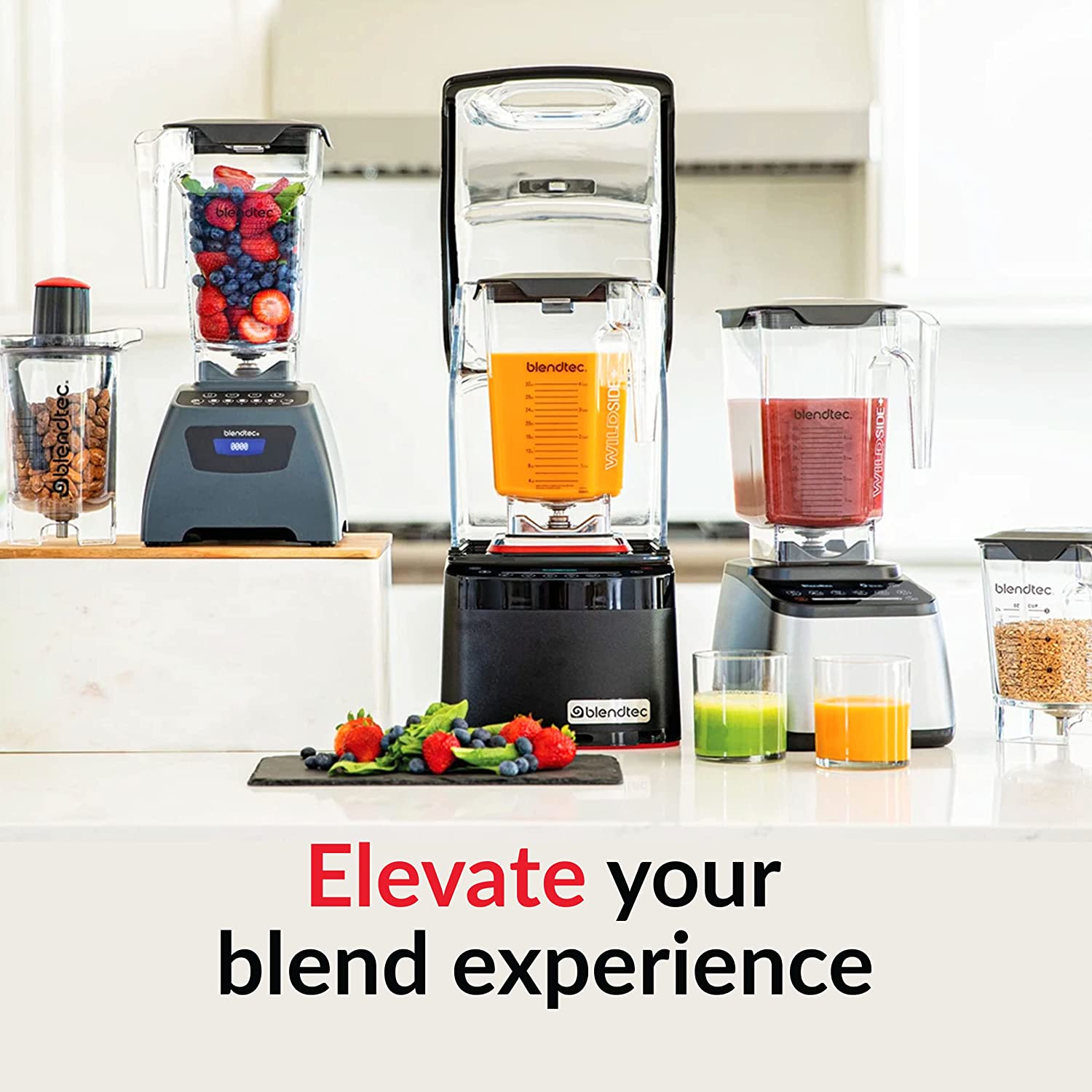 Blendtec Jars, Size Options