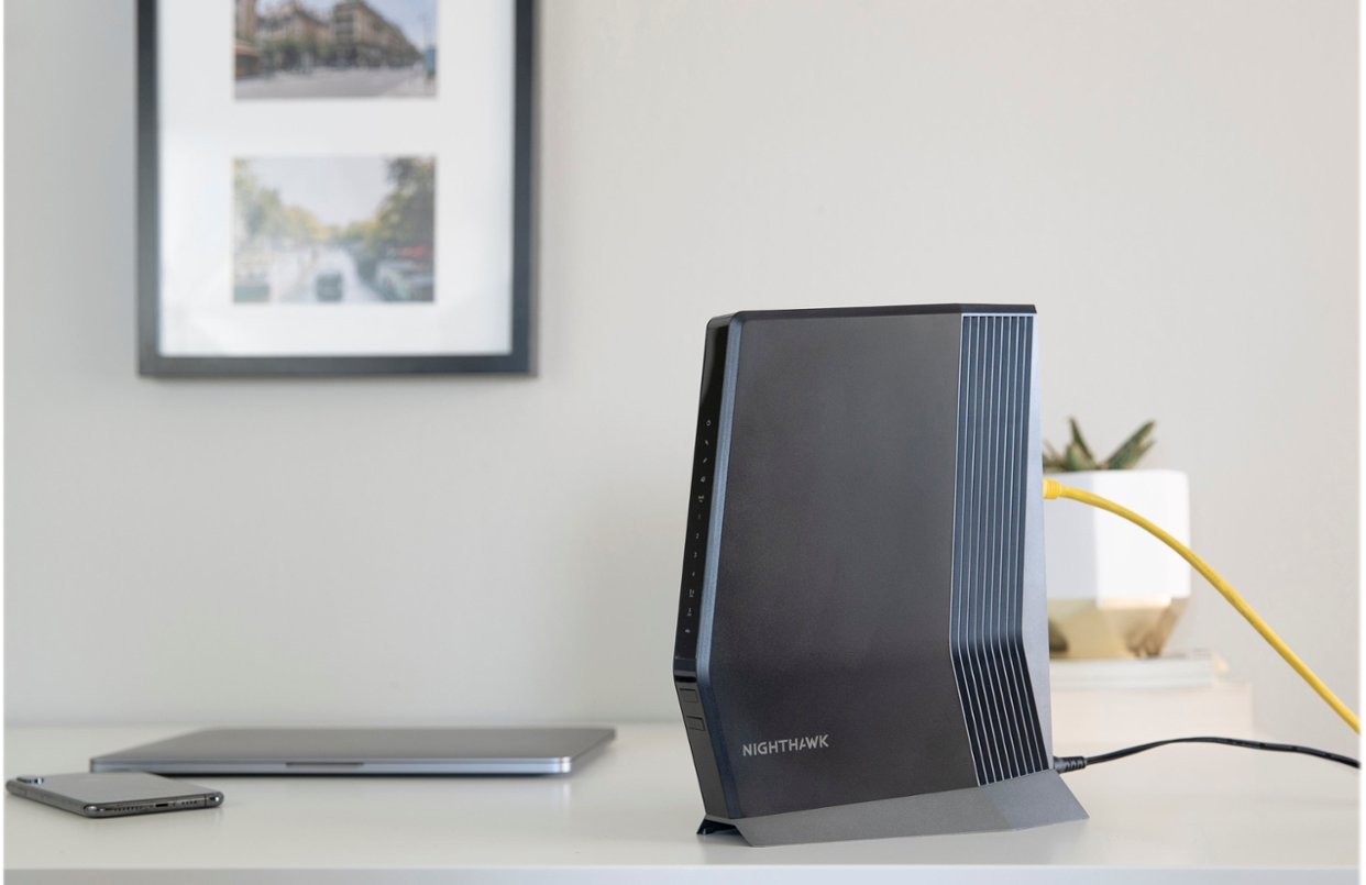 NETGEAR CAX80-100NAR Nighthawk AX6000 DOCSIS 3.1 Modem - Certified Refurbished - Afbeelding 7 van 10