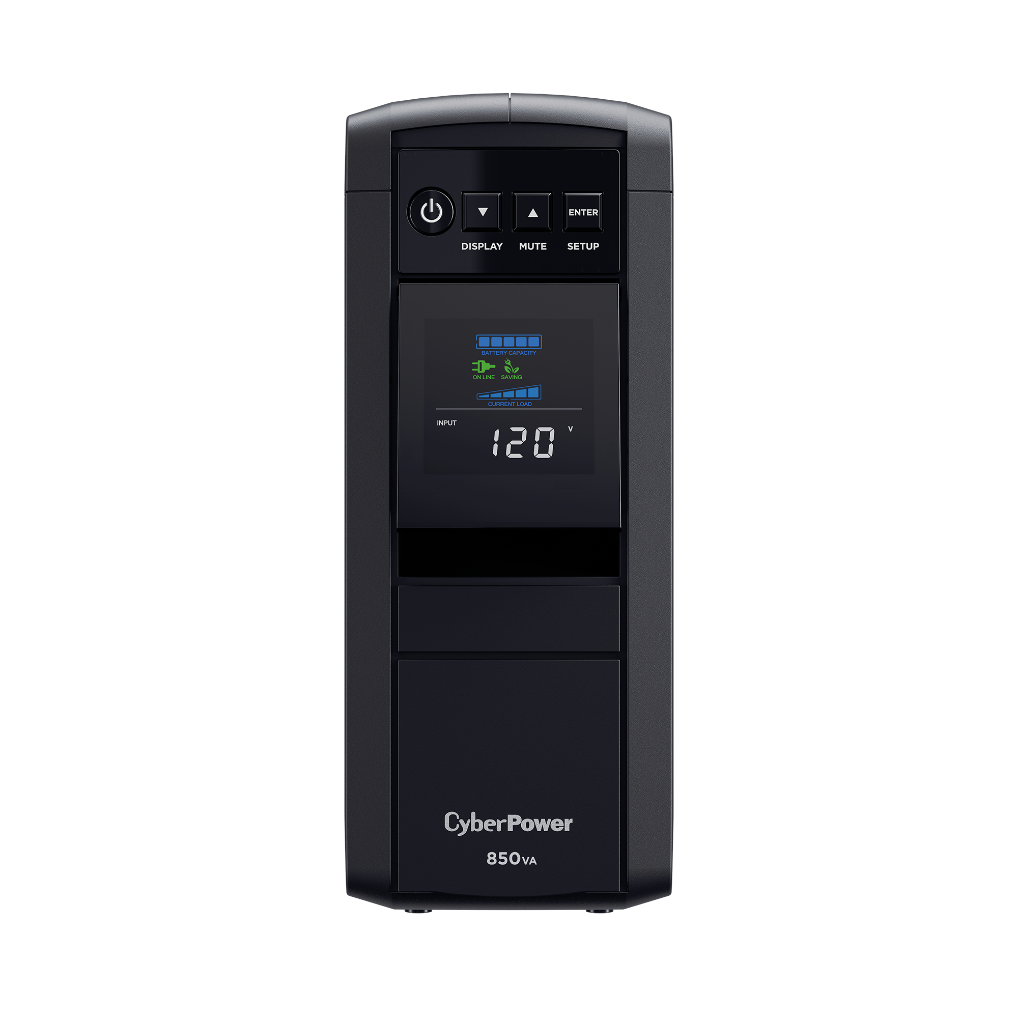 CyberPower CP850PFCLCD-R PFC Sinewave 10 Outlets UPS - Certified Refurbished - 第 1/7 張圖片