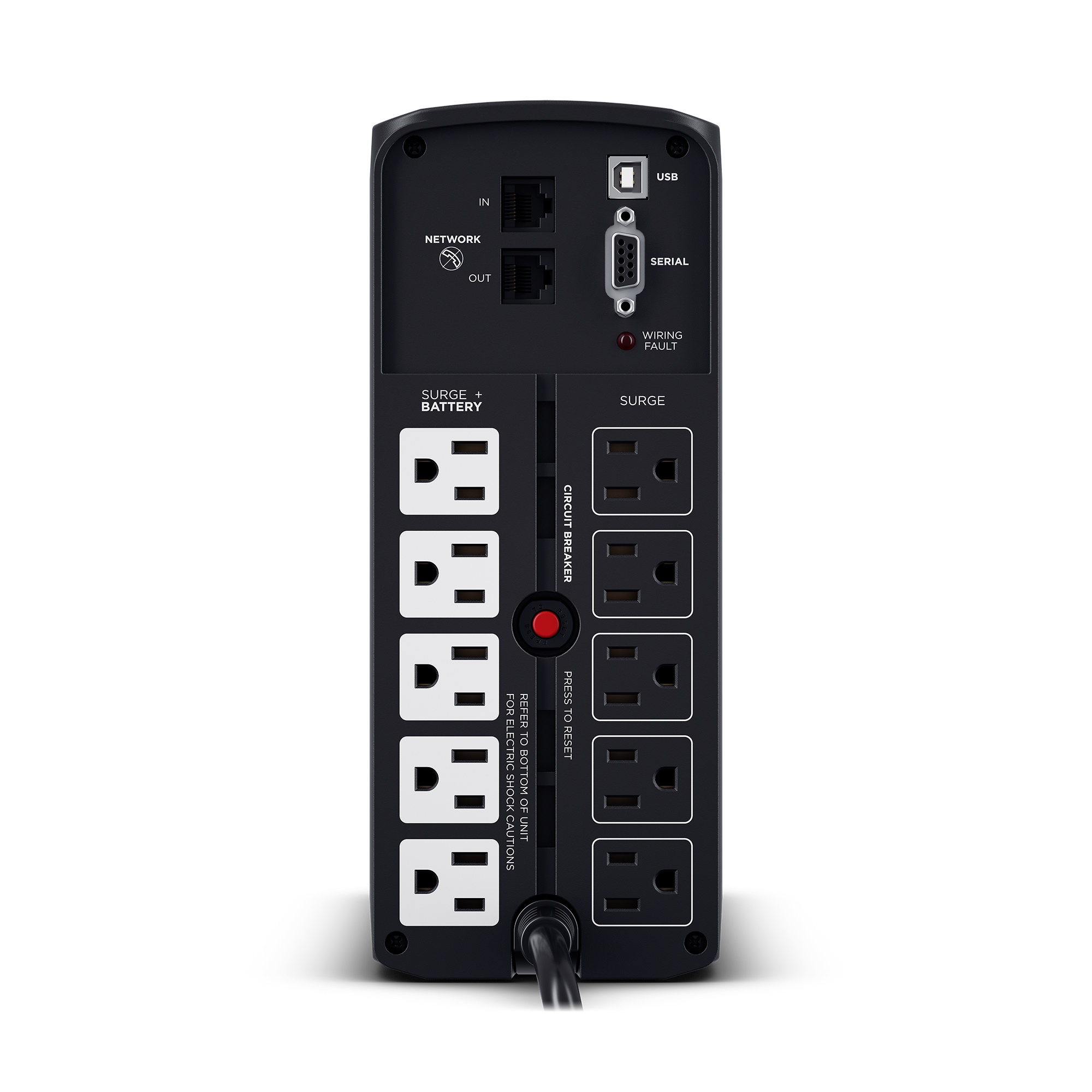 CyberPower CP850PFCLCD-R PFC Sinewave 10 Outlets UPS - Certified Refurbished - 第 4/7 張圖片