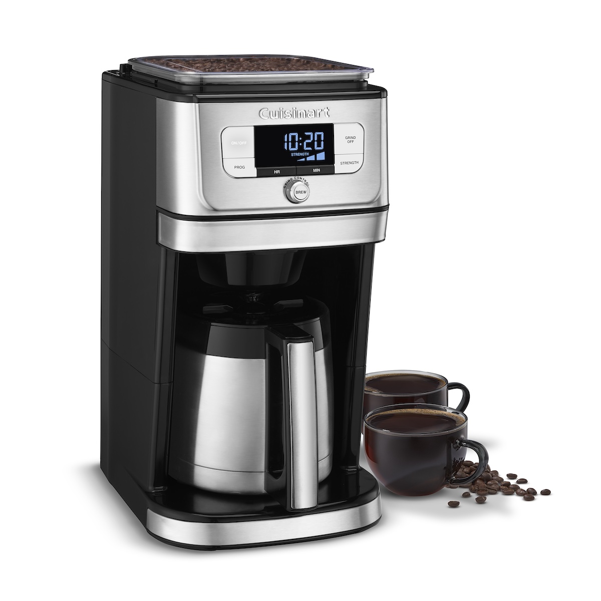Cuisinart DGB-850FR 10 Cup Grind & Brew Coffeemaker Silver