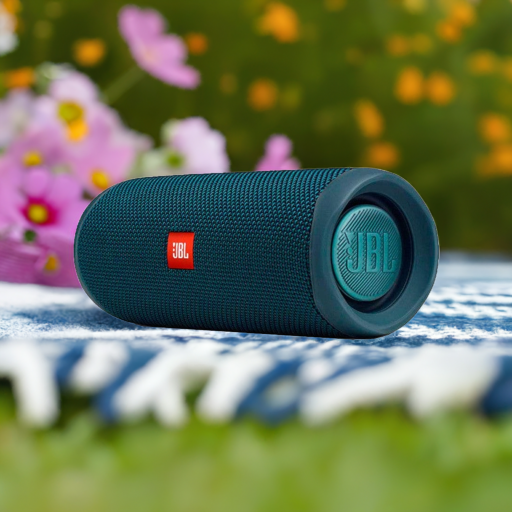 新品未使用品　JBL FLIP5 ワイヤレススピーカー JBL FLIP5 スピーカー JBLFLIP5WHT ホワイト Bluetooth対応 : 丸