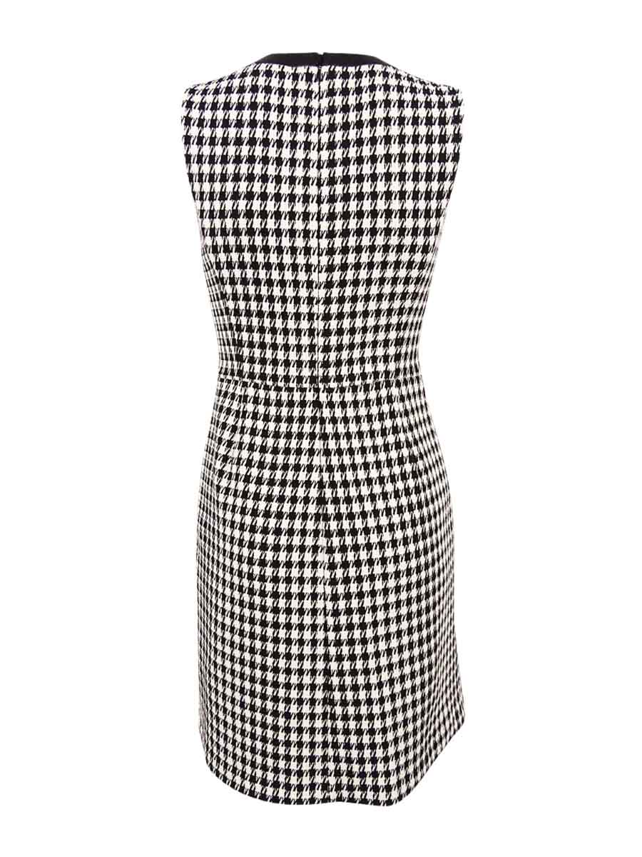 ralph lauren houndstooth dress