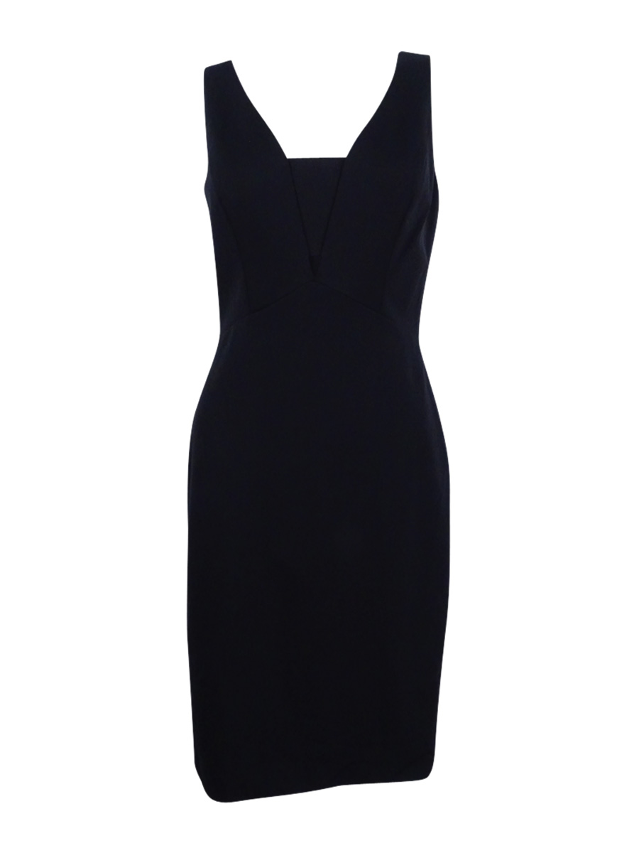 Lauren Ralph Lauren Jersey Sheath Dress - Black 6