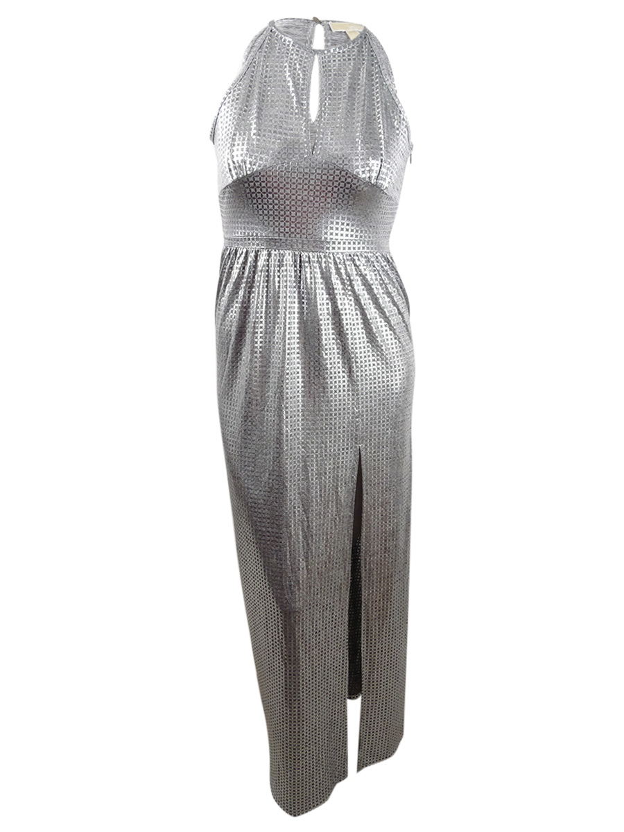 michael kors silver dress