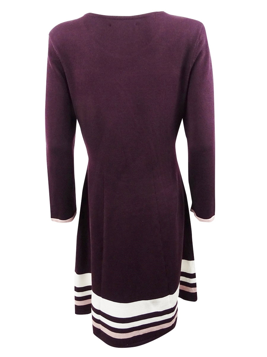 jessica howard striped sweater dress