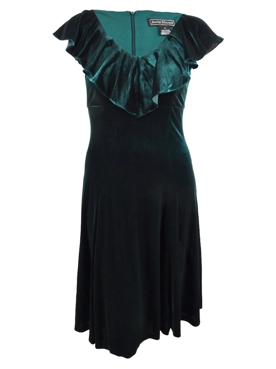 Jessica Howard Womens Missy Green