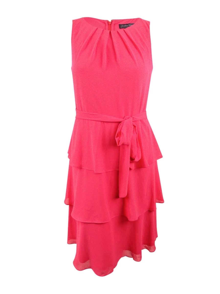 jessica howard tiered chiffon dress Jessica Howard Black Velvet Halter Tiered Chiffon Cocktail Dress Size 14