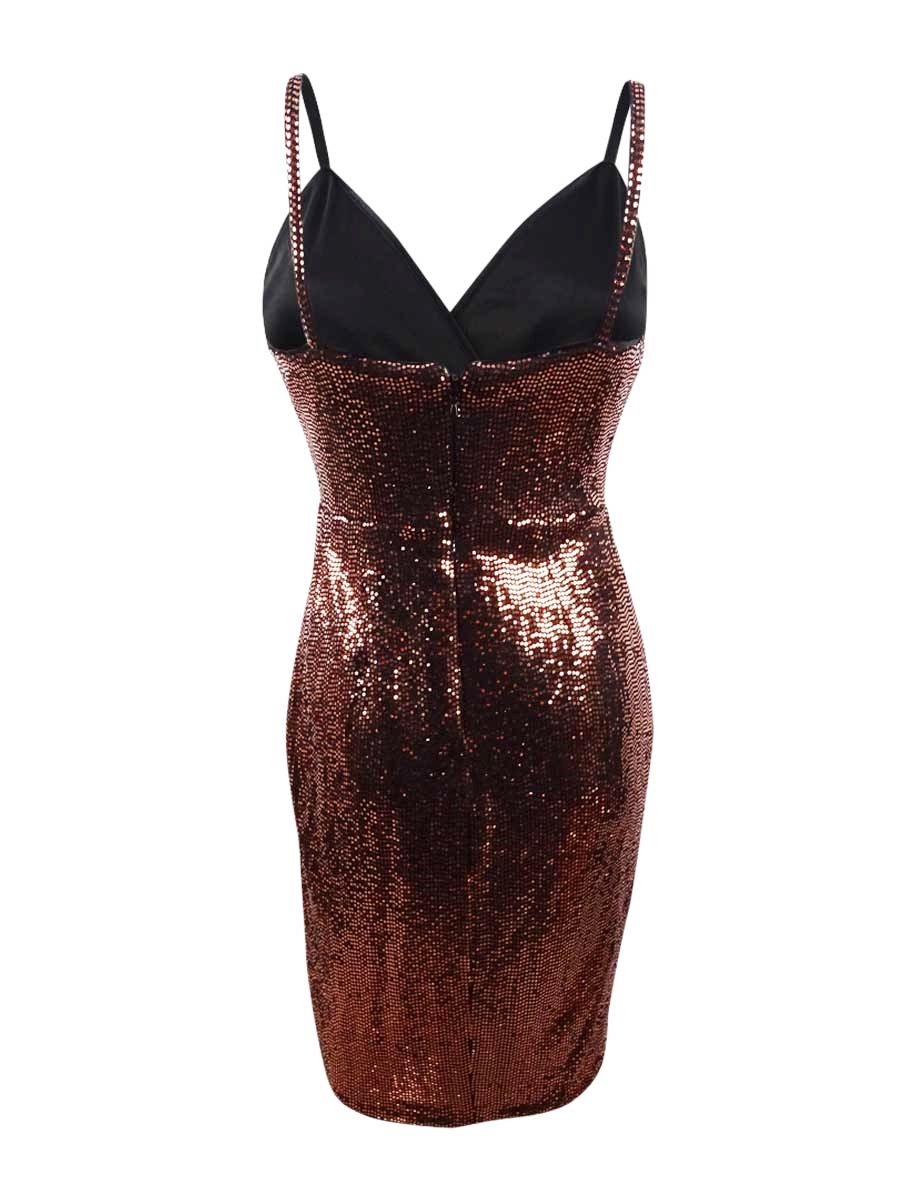 guess metallic dress