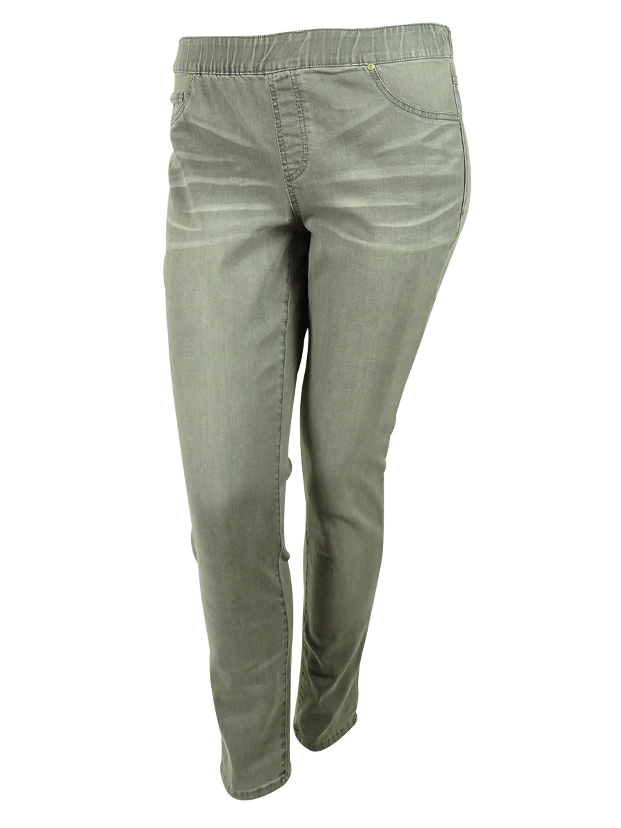 Skinny Leg Elastic Waist Jeans | eBay