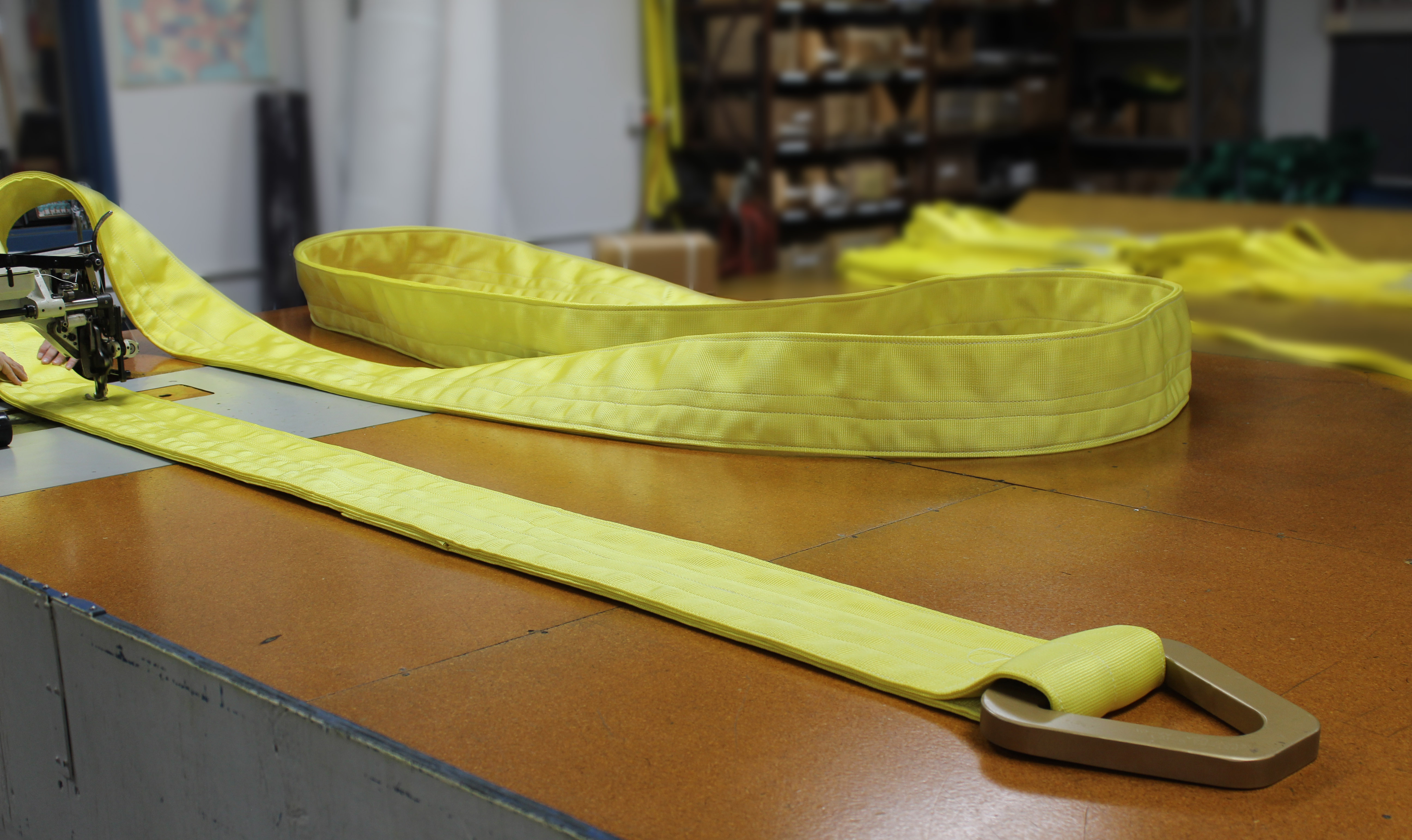 HSI Triangle Choker Nylon Sling, 2" x 2' One Ply, 3200 LB Vertical Capacity