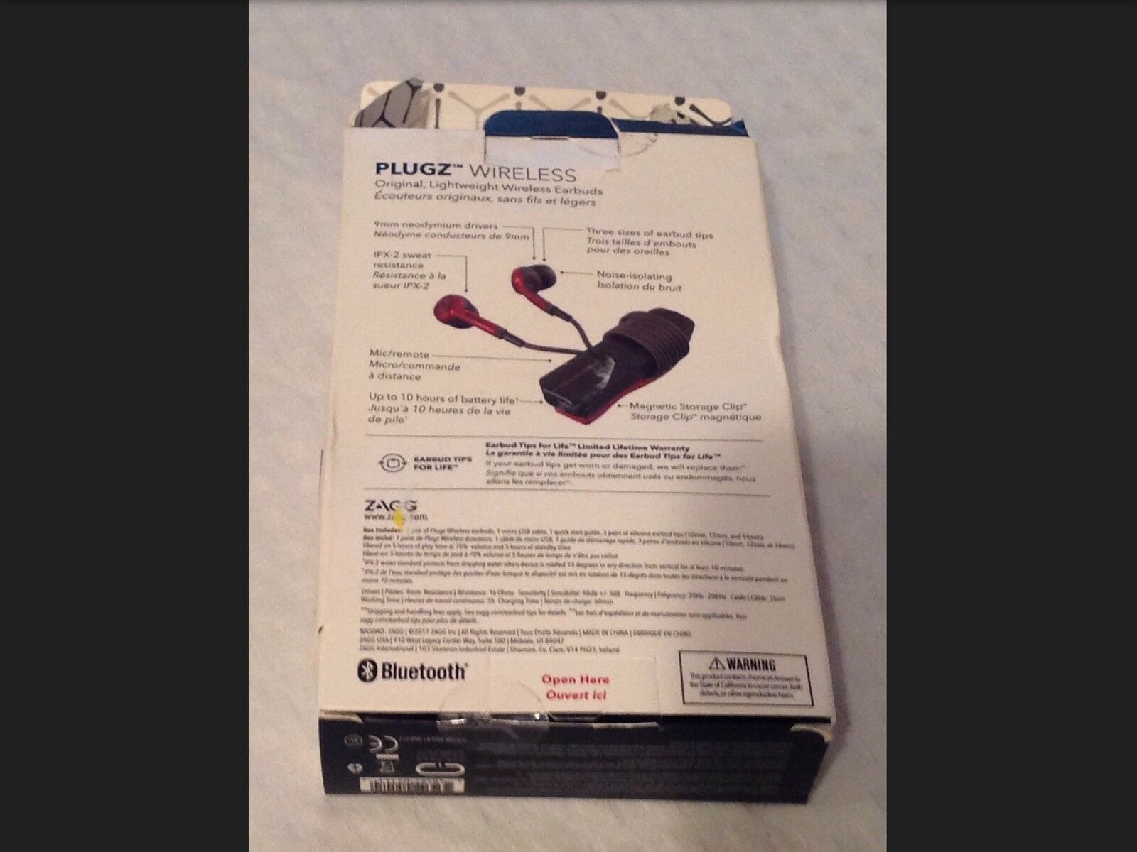 iFrogz Plugz Wireless Bluetooth Earbuds InEar Earbud Headphones Sweat