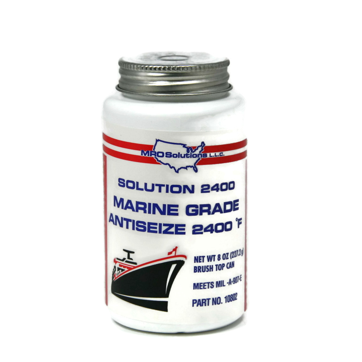 Marine Grade AntiSeize Stainless Steel Lubricant MRO 2400 8oz