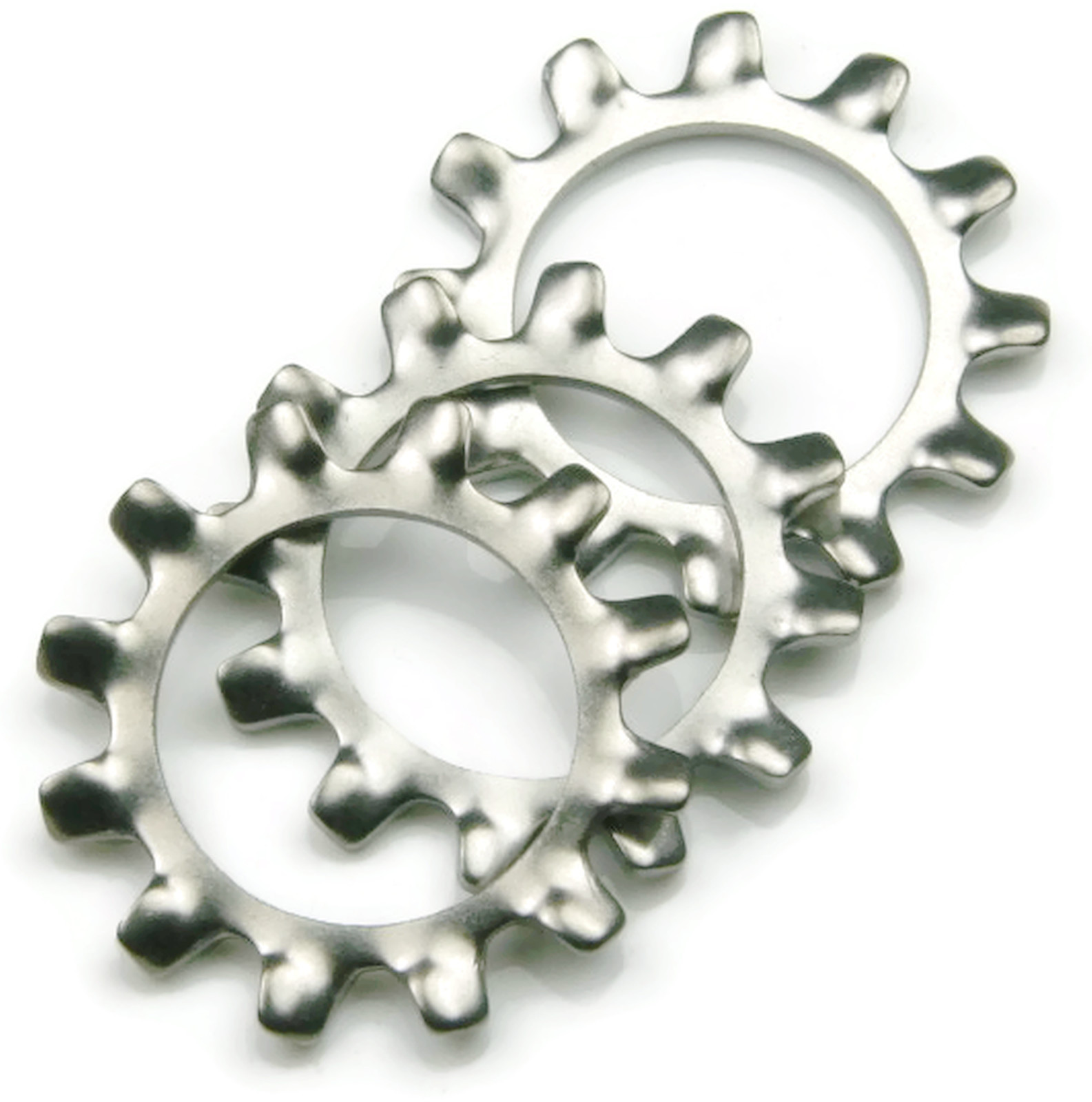 Albany County Fasteners 7/16 Stainless Steel External Tooth Star Lock Washers (Qty 25)