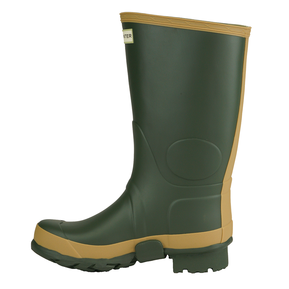 Hunter Women's Field Gardener Tall Rain Boots Vintage Green 9