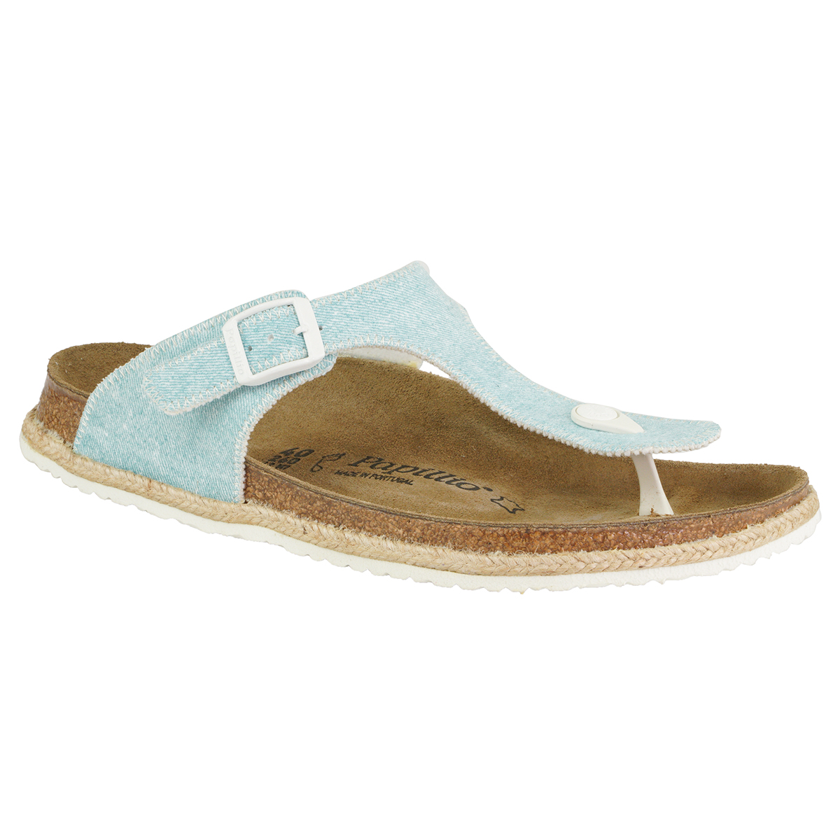 Birkenstock Papillio Women's Gizeh Sandals Birko-Flor Beach Light Blue 41 886925490467 | eBay