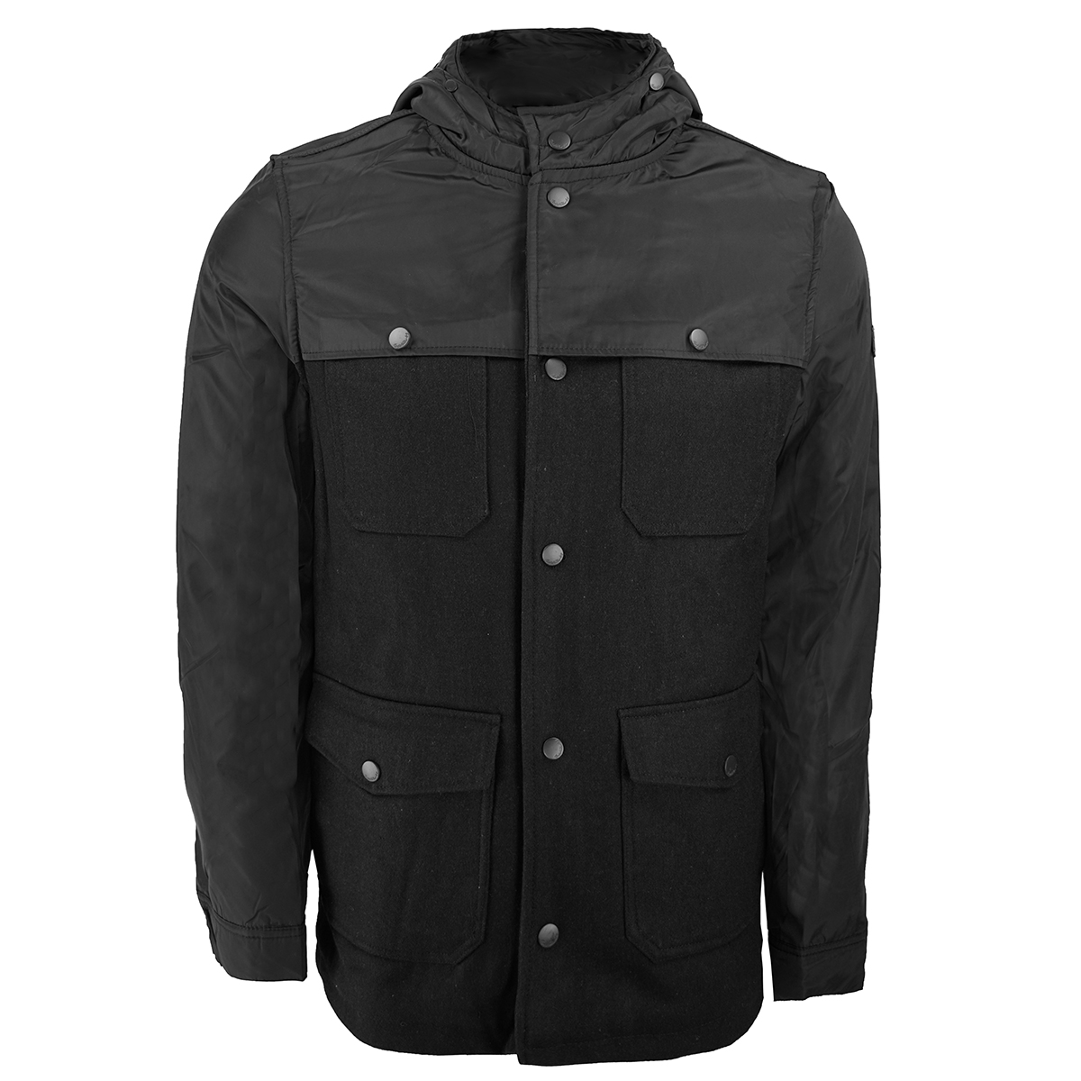 English Laundry Men's Wool Combo Parka Jacket eBay