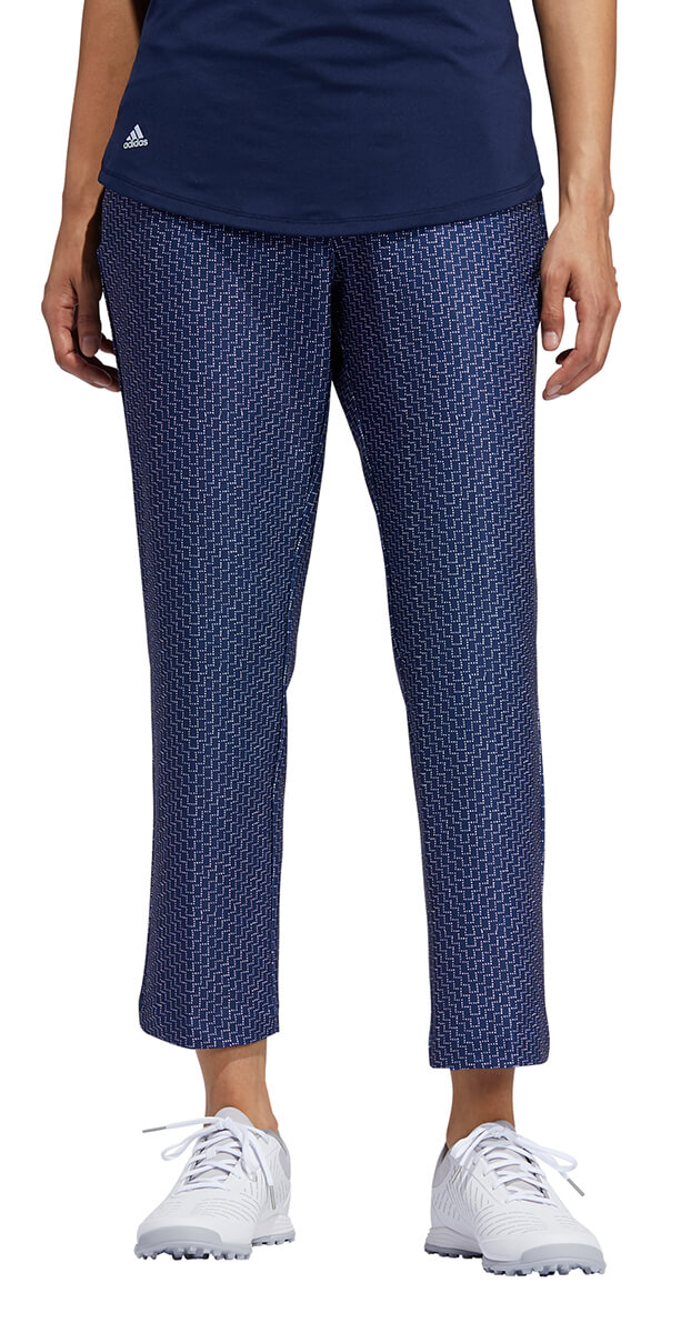 Adidas Women's Ultimate Printed Ankle Golf Pants Ladies New Choose