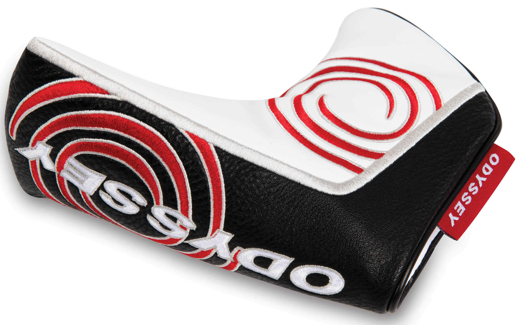 Odyssey Tempest II Blade Putter Headcover Black/White/Red