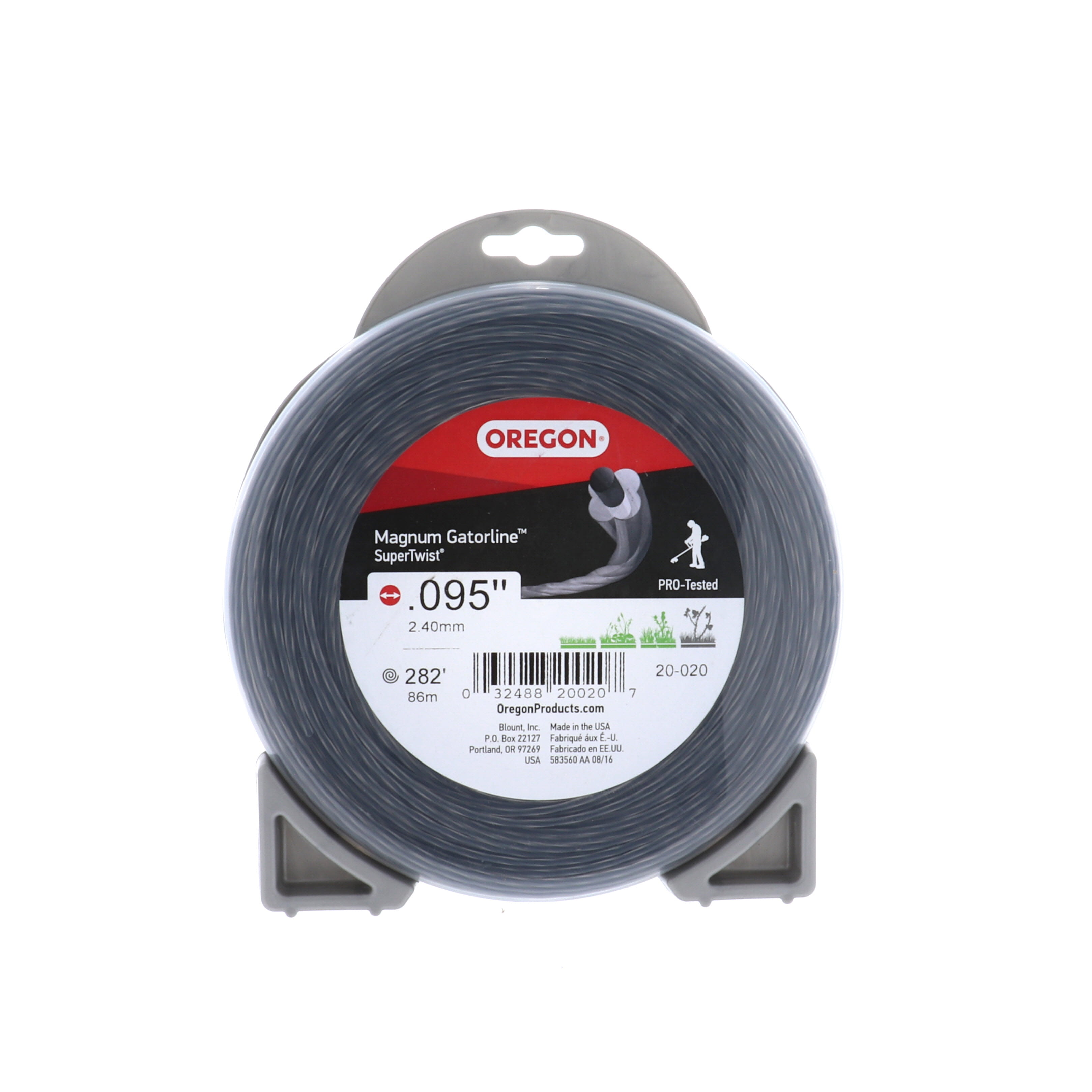 Oregon 20-020 OEM Super-Twist Magnum Gatorline String Trimmer Line .095