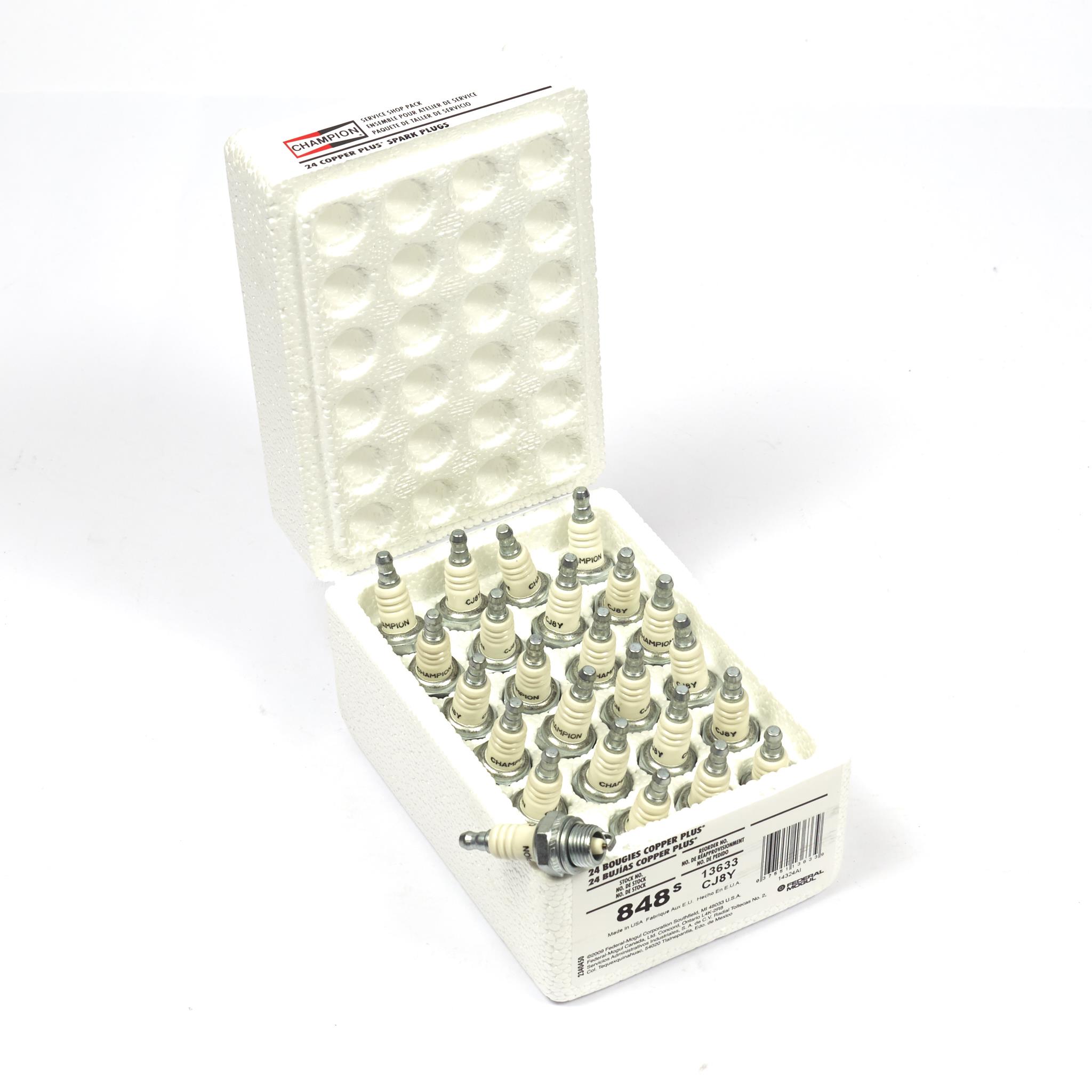 Champion OEM 848S replacement Cj8Y Shop Pack (24 Pack)