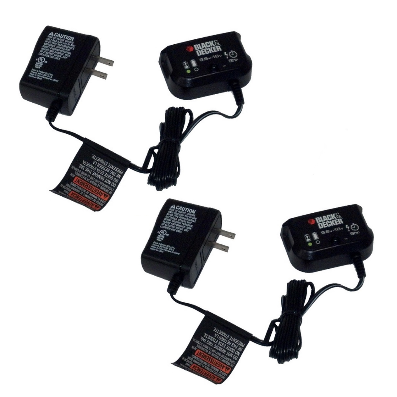 Black & Decker 90592363 2P multi-volt 9.6v-18v NiCad battery charger New HPB18