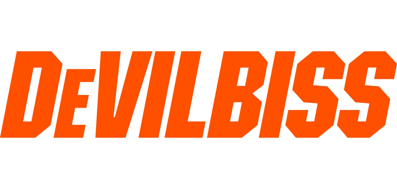 Devilbiss OEM LA-3108 replacement label hot surface en