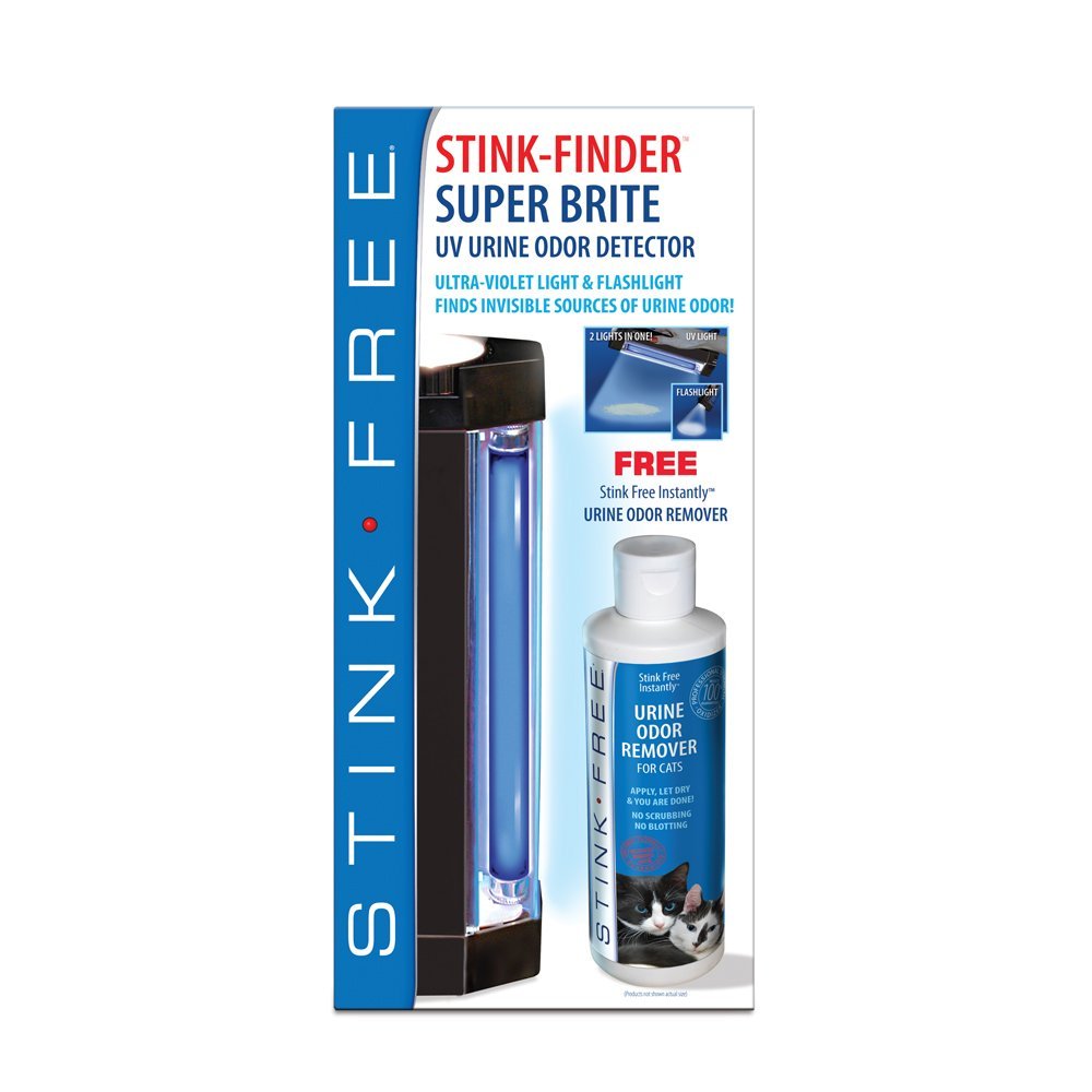 Stink Free Super Bright Uv Cat Urine Odor Detector Combo UV Light/Odor