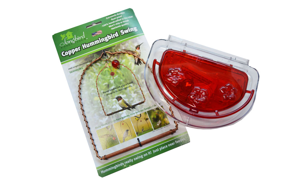 Gc Hummingbird Set Perch Swing Jewelbox Window Feeder Ebay