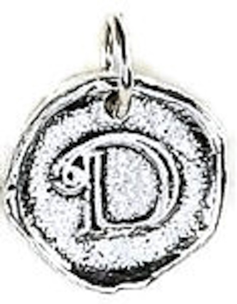 Mini Seal Charm Wax Insignia W Silver Plated