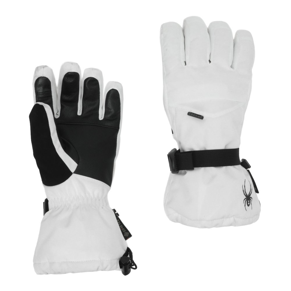 Spyder SYNTHESIS GoreTex PrimaLoft Women's Ski Gloves white L