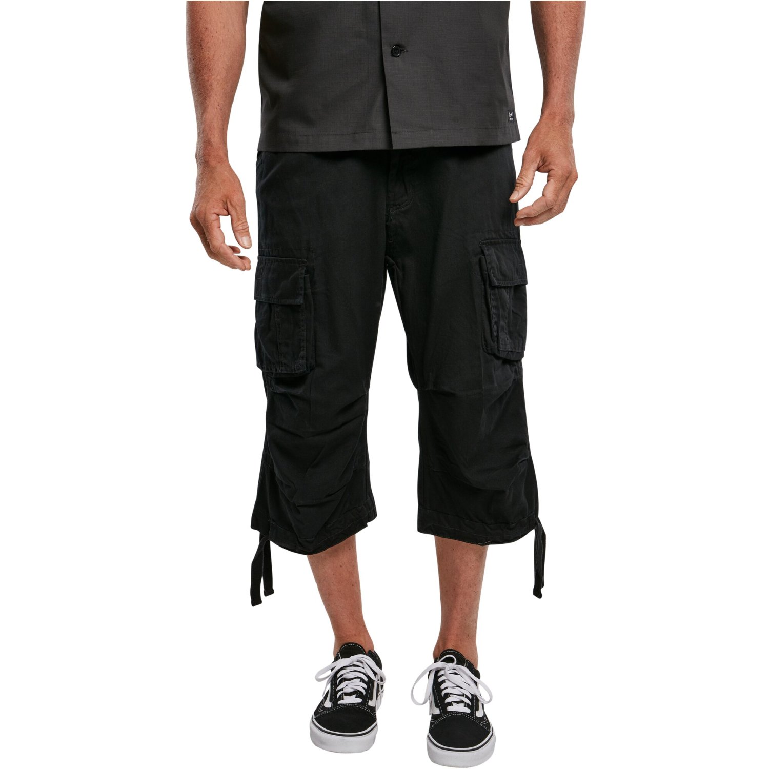 Brandit URBAN LEGEND Cargo 3/4 Army Shorts - Picture 9 of 32