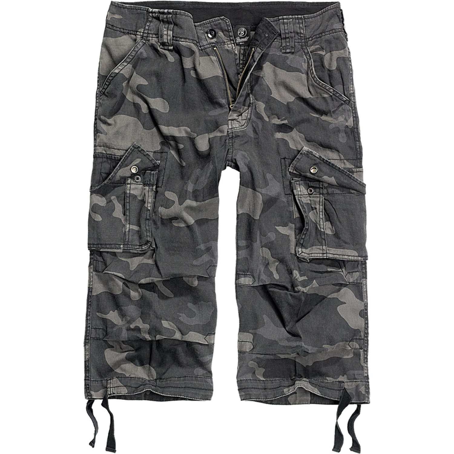 Brandit URBAN LEGEND Cargo 3/4 Army Shorts - Picture 13 of 32