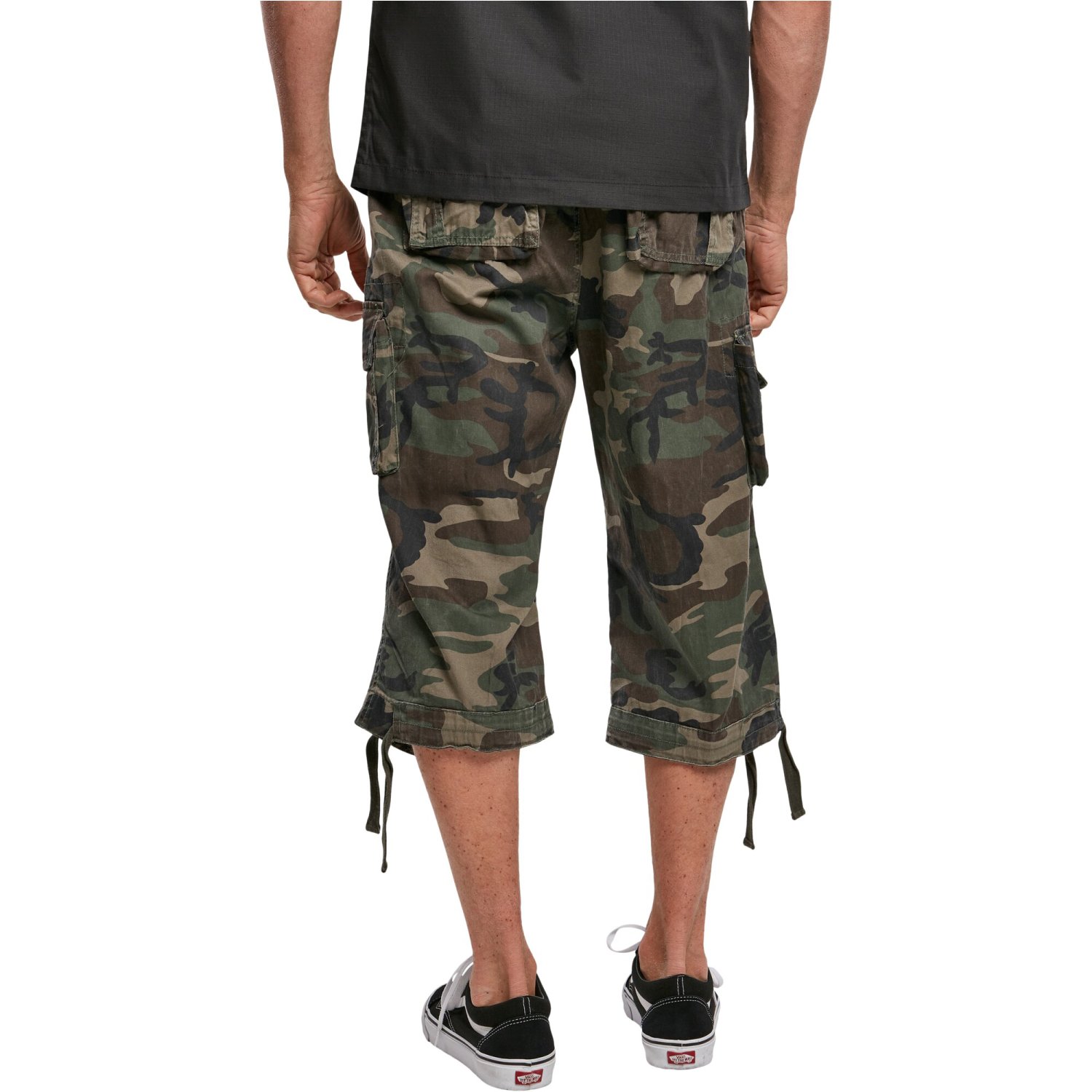 Brandit URBAN LEGEND Cargo 3/4 Army Shorts - Picture 25 of 32